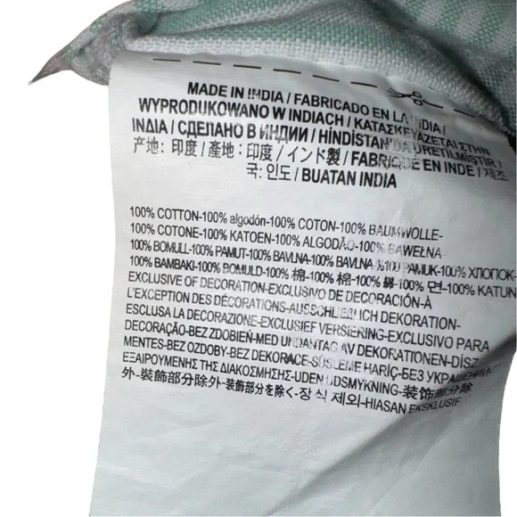 Vans Off the Wall Long Sleeve Green and White Stripped Shirt - Picture 6 of 7